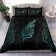 thumbnail image 1 of Signature Custom, Juego de cama Helecho Plata Claro Turquesa, 1 of 6