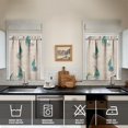 thumbnail image 4 of 3 PCS Moon and Stars Kitchen Curtains - Sci-Fi Lovers Design, Rod Pocket Window Treatment Panels, 4 of 5