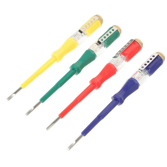 Masteelf Circuit Tester Pen in Assorted Color 1.5x5.5in for Electricians