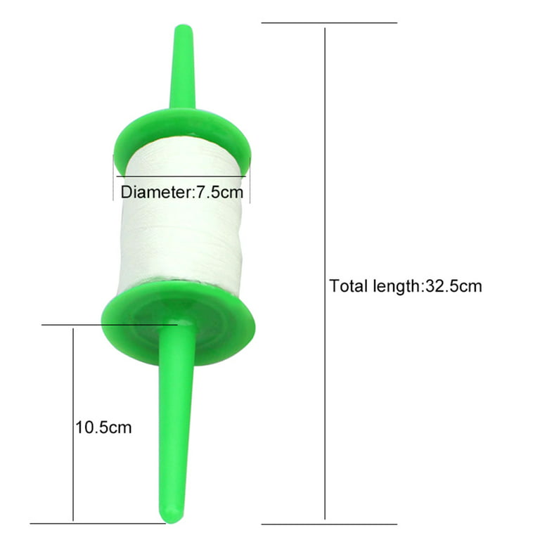 zhaomeidaxi Kite Spool Kite Reel Winder Grip Kite String Handle 500 ft Line  for Each Spool Kite Line Accessory for Outdoor Kites 