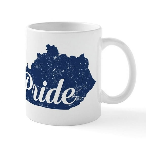 CafePress - Kentucky Pride Mug - 11 oz Ceramic Mug - Novelty Coffee Tea Cup