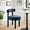 Blue, variant on Modway Toulouse 19" Upholstered Velvet Fabric Dining Chair in Midnight Blue