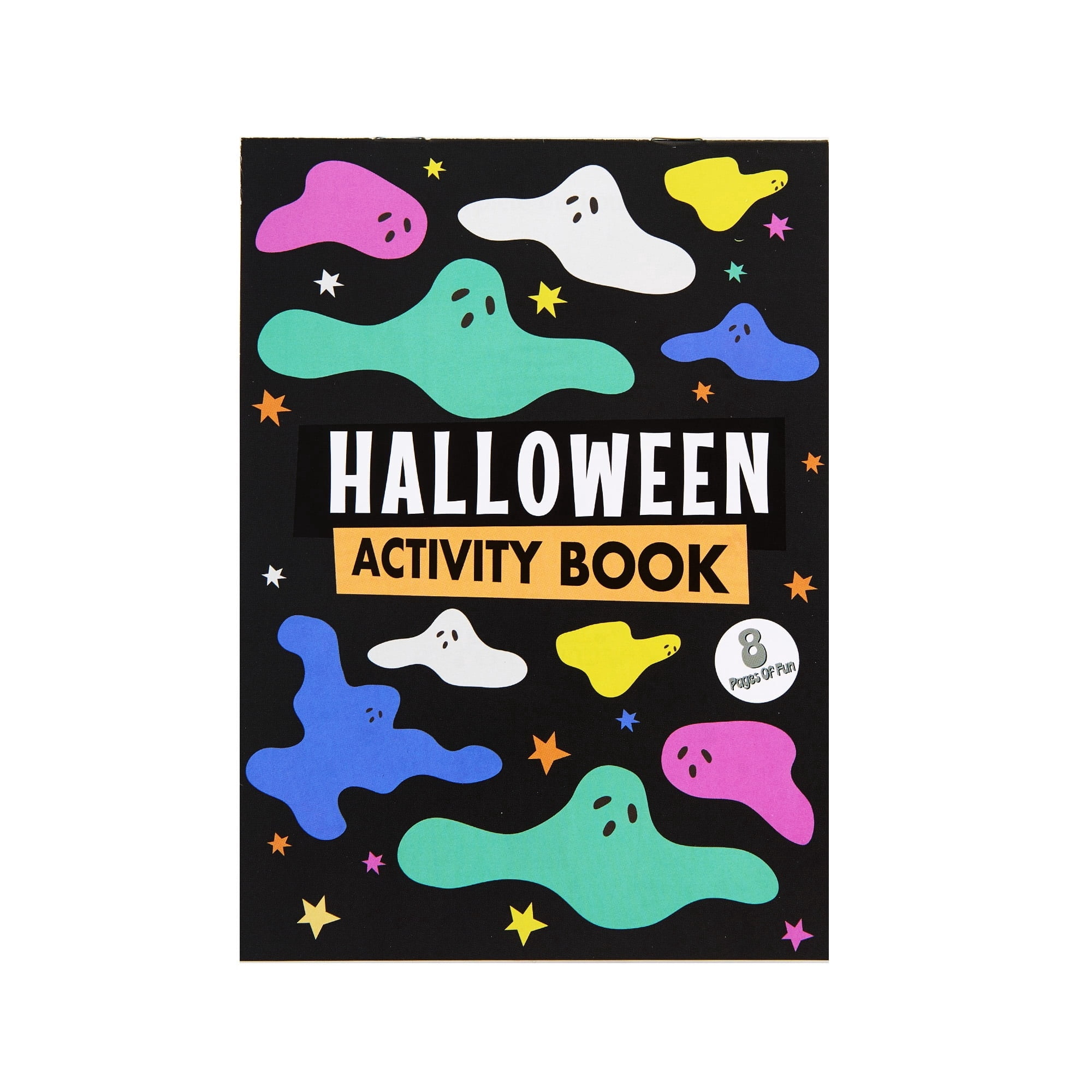 Activity Books with Push Pencils Party Favors, Multicolor, 12 Pieces, Halloween by Way To Celebrate