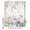 White, variant on Purple Spring Floral Bathroom Shower Curtains with 12 Hooks Polyester Waterproof Shower Curtain for Stalls and Bathtubs Summer Botanical Elegant Watercolor Decorative Bathroom Curtain 54x78 Inches