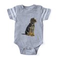 thumbnail image 1 of CafePress - German Shepherd Puppy - Cute Infant Baby Football Bodysuit, 1 of 1