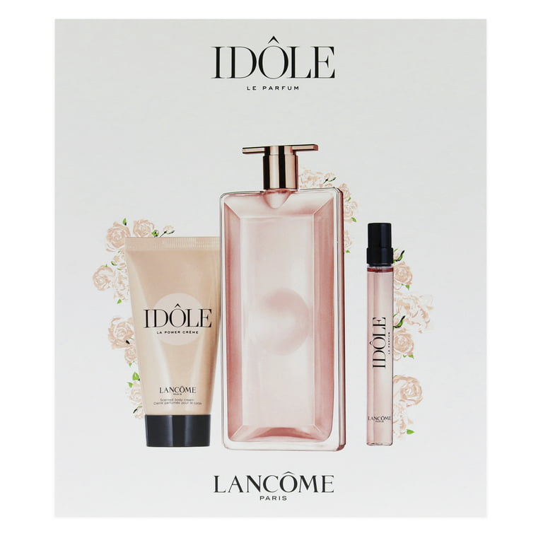 Maxim Kan ikke lide Holde Lancome Idole , 3 Pc Gift Set 1.7oz EDP Spray, 1.6oz Body Cream, 0.34oz Le  Parfum Spray - Walmart.com