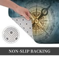thumbnail image 6 of Honeii Vintage Compass Pattern Door Mat, Welcome Door Mats Outdoor Indoor, Stain and Fade Resistant, Non-Slip Entry Matfor Bedroom, Bathroom, Kitchen, 6 of 7