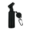 thumbnail image 1 of Cepillo de limpiador de club de golf con cable retráctil con botella de spray Regalo multipropósito al aire libre Cepillo de club de golf fácil de Negro, 1 of 8