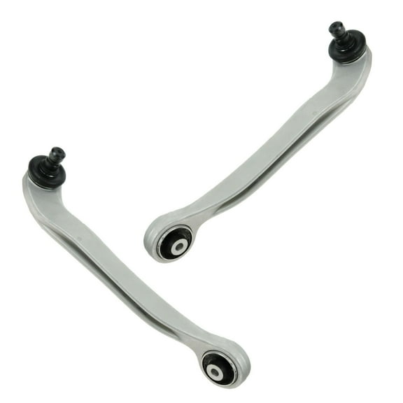 TRQ Control Arm & Balljoint Front Upper Forward Pair for Audi A S VW Phaeton PSA62390 Fits select: 2004-2010 AUDI A8, 2004-2006 VOLKSWAGEN PHAETON