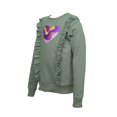 thumbnail image 3 of Sudadera George Talla 4 con Ruffle y Estampado de Corazones Verde, 3 of 4