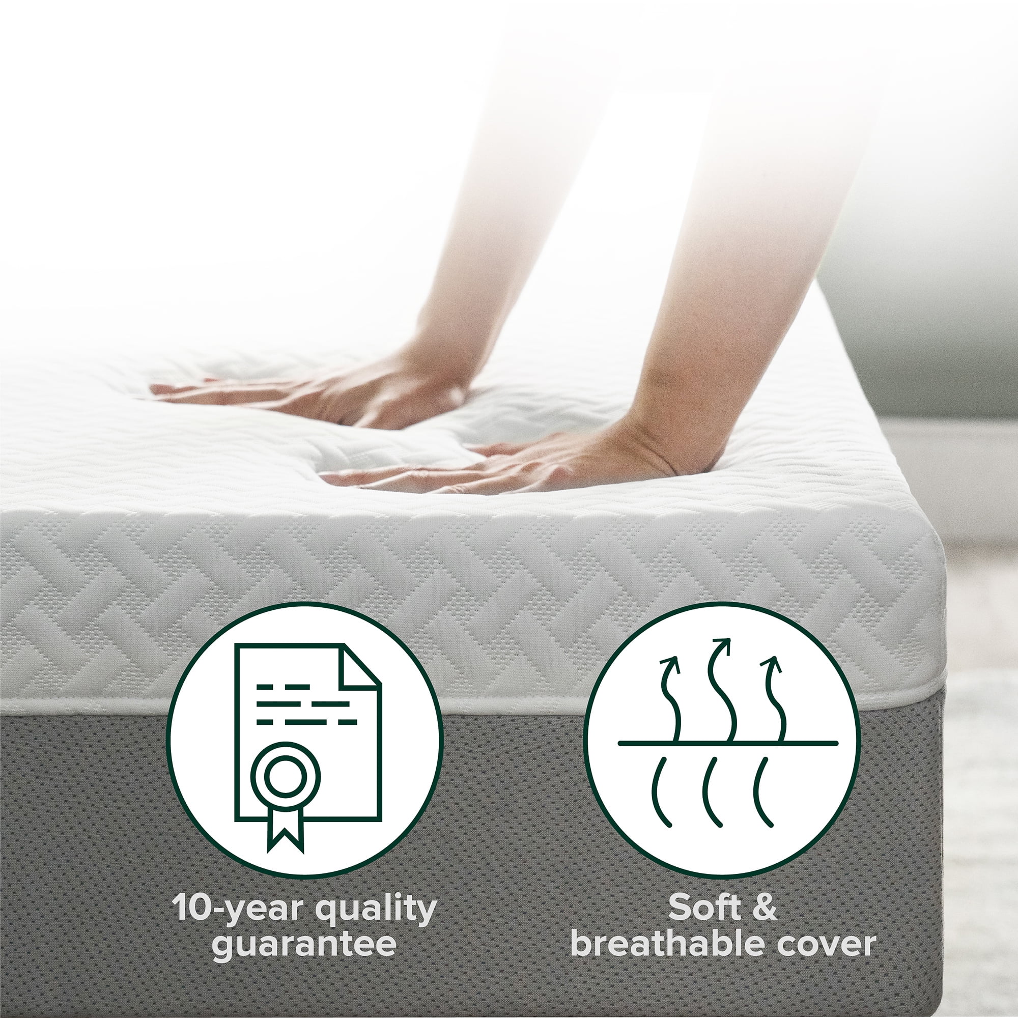 Zinus 8 inch Green Tea Essential Memory Foam Mattress