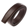 thumbnail image 2 of Ruiboury Wear Resistant And Durable Belt Without Buckle Men Made With Cowhide Leather Coffee, 2 of 6
