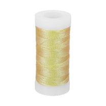 Uxcell Metallic Thread, Embroidery Thread for Sewing Machine Hand Embroidery DIY Crafts Gold