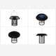 thumbnail image 5 of Lámparas Solares Jardín Luces Decorativas Exteriores Impermeable Camping Acolchadas Colgantes Pared Candelabros Marco De Metal 2-tier Design Para Jardín, Luces Solares Jardín, Decoración, 5 of 8