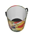 thumbnail image 3 of Large Laundry Hamper, Winnie The Pooh Collapsible Laundry Basket With Handles, Tall Storage Basket For Blanket, Toys, Dirty Clothes In Living Room, Bedroom, Bathroom, Nursery, 3 of 8