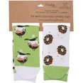 thumbnail image 4 of Donuts & Coffee Opposite Colored Complimentary Socks, 4 of 7