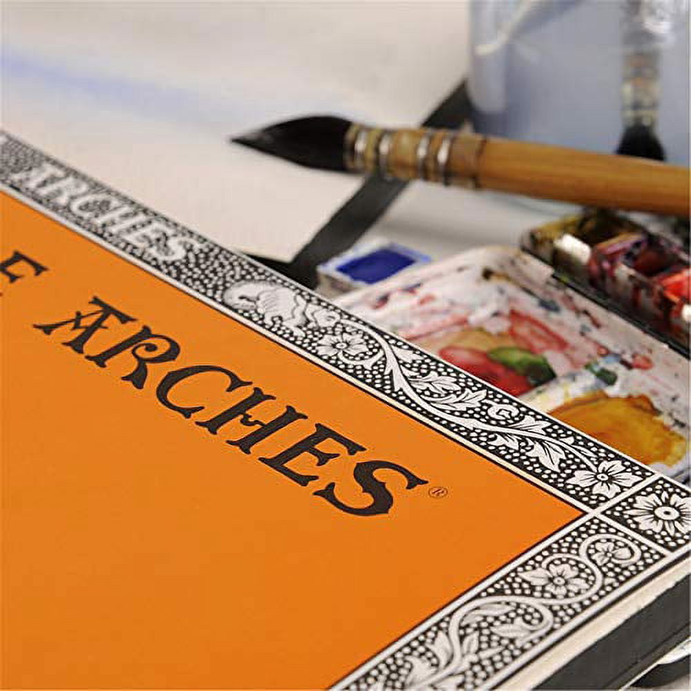 Arches 140 lb. Watercolor Pad, Cold-Pressed, 11.7" x 16.5"
