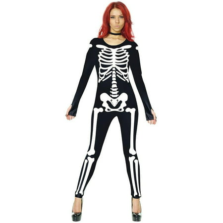 Womens Morphsuit Skeleton