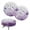 Butterfly Floral, variant on ZIATUBLE Dry Leaves Bar Stool Cover Cushion Washable Chair Seat Slipcover 12-14 Inch with Elastic Bands Round Bar Stool Seat Cover Cushion 2 Packs Polyester Round Stool Slipcover