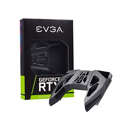 Sli Bridge - EVGA GeForce RTX NV Link SLI Bridge, 4-Slot Spacing, RGB LED (100-2W-0030-LR)