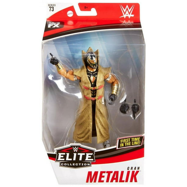 Wwe Wrestling Series 73 Gran Metalik Action Figure Black Outfit Walmart Com