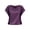 A-PP251, variant on Jamsmile Women T-Shirts Spring And Summer Short Sleeved Satin Shirts Loose Casual Round Neck T Shirts Soft Tee Shirts