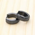 thumbnail image 3 of Hommes de Mode en Acier Inoxydable Cercle Boucles d'Oreilles Déclaration Bijoux Cadeaux, 3 of 3