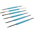thumbnail image 1 of shiyou-1 Set 6PCS Repair Fluxing Tools PCB Soldering Kit Dual Head Soldering Pliers Set For PCB Cleaning Repair Scrubbing Hole Removal Fixing of Electronic Components, 1 of 4