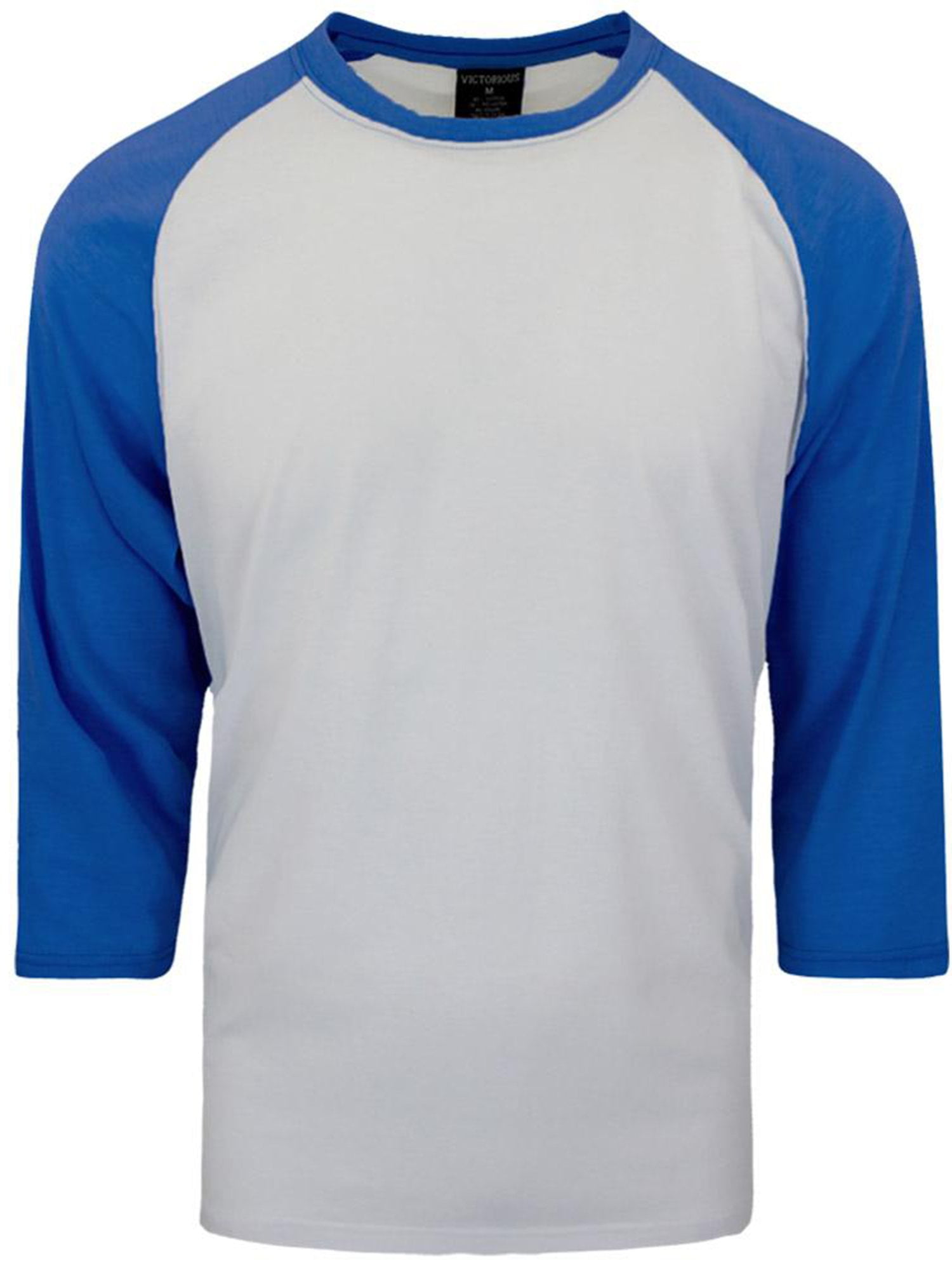 Victorious Men's Baseball Raglan TShirt 3/4 Sleeves Jersey