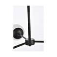 thumbnail image 6 of Briggs 32 inch pendant in black with white shade, 6 of 8
