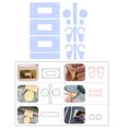 thumbnail image 3 of LokChuiDor Hardware Protective Film, Compatible with H bag 24/24(size 29). Purse Hardware Sticker Transparent, Anti-Scratch, Clear, 3 of 8