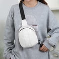 thumbnail image 1 of Sac Poitrine Bandoulière / Sac Banane de Sport avec Sangle Ajustable / Rangement à Multiples Poches pour Voyage, Randonnée et Usage Quotidien / Sac Banane Léger pour Hommes et Femmes / Organisateur Portable pour Essentiels, 1 of 6