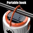 thumbnail image 4 of Solar Camping Light Power Bank LED Camping Lanterns 6 Gears Remote Control Waterproof Outdoor Tent Light Rechargeable Flashlight AElectric Display, 4 of 6