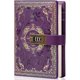 thumbnail image 1 of Vintage Leather Journal Notebook With Combination Lock, B6 Embossed Flower Secret Diary Ruled Lined Paper For Writing, Gift For Women Girls Children (, 1 of 4