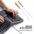 thumbnail image 3 of 6 Pcs Brass Tube Cleaning Brush Wire Brush Set Cleaning Polishing Tool Brass Wire Brush Set For Pip, 3 of 5