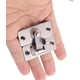 thumbnail image 4 of Gancho de bloqueo LANNMXG acero inoxidable 304 ángulo recto 90 grados para puerta corrediza, 4 of 5