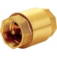 thumbnail image 3 of Lot de 2 Clapets en Laiton, Filetage Femelle NPT de 3/4 Po, Anti-Retour Unidirectionnel, 3 of 6