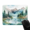 thumbnail image 2 of Mountains Mouse Pad, Landscape Mouse Pad, Mouse Mat Square Waterproof Mouse Pad Non Slip Rubber Base MousePads for Office Laptop, 2 of 4