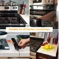 thumbnail image 4 of Stove Gap Covers Stove Gap Filler 2 Pack Stove Counter Gap Cover with Heat Resistant Wide & Long Gap Filler Used for Protect Gap Filler Sealing Spills in Kitchen Counter, Stovetops, 4 of 7
