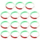 thumbnail image 4 of KAKOWELY 15 pulseras de silicona italianas: pulseras de silicona de fútbol deportivo, cómodas pulseras de fútbol, regalos de fiesta para eventos y reuniones deportivas., 4 of 4