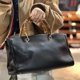 thumbnail image 5 of Bolsos de mano vintage para mujer, bolsos y carteras de diseñador de lujo, novedad 2024, en PU, textura de lichi, bambú, asa superior, para hombro debajo del brazo, 5 of 5