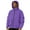 Mens Jackets & Coats Purple, variant on Mens Rain Jackets Waterproof Raincoats with Zipper Pockets and Hood Lightweight Long Sleeve Zip Up Solid Color Breathable Hiking Outerwear Jacket