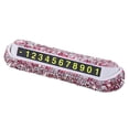 thumbnail image 2 of Phone Number Card Hideable Sun-resistant Compact Hidden Rhinestone Number Card for Business Gifts, 2 of 8