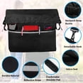 thumbnail image 3 of Bolsas para sillas de ruedas para colgar en la espalda, bolsa de accesorios para sillas de ruedas para usuarios de sillas de ruedas, bolsa para silla de ruedas con raya reflectante, 3 of 5