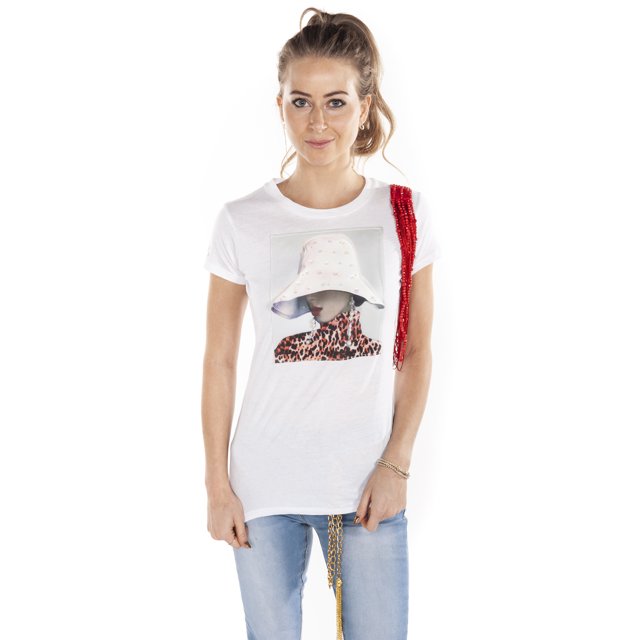 Ava by Pol' Atteu Girlz Designer 90210 3D TEE