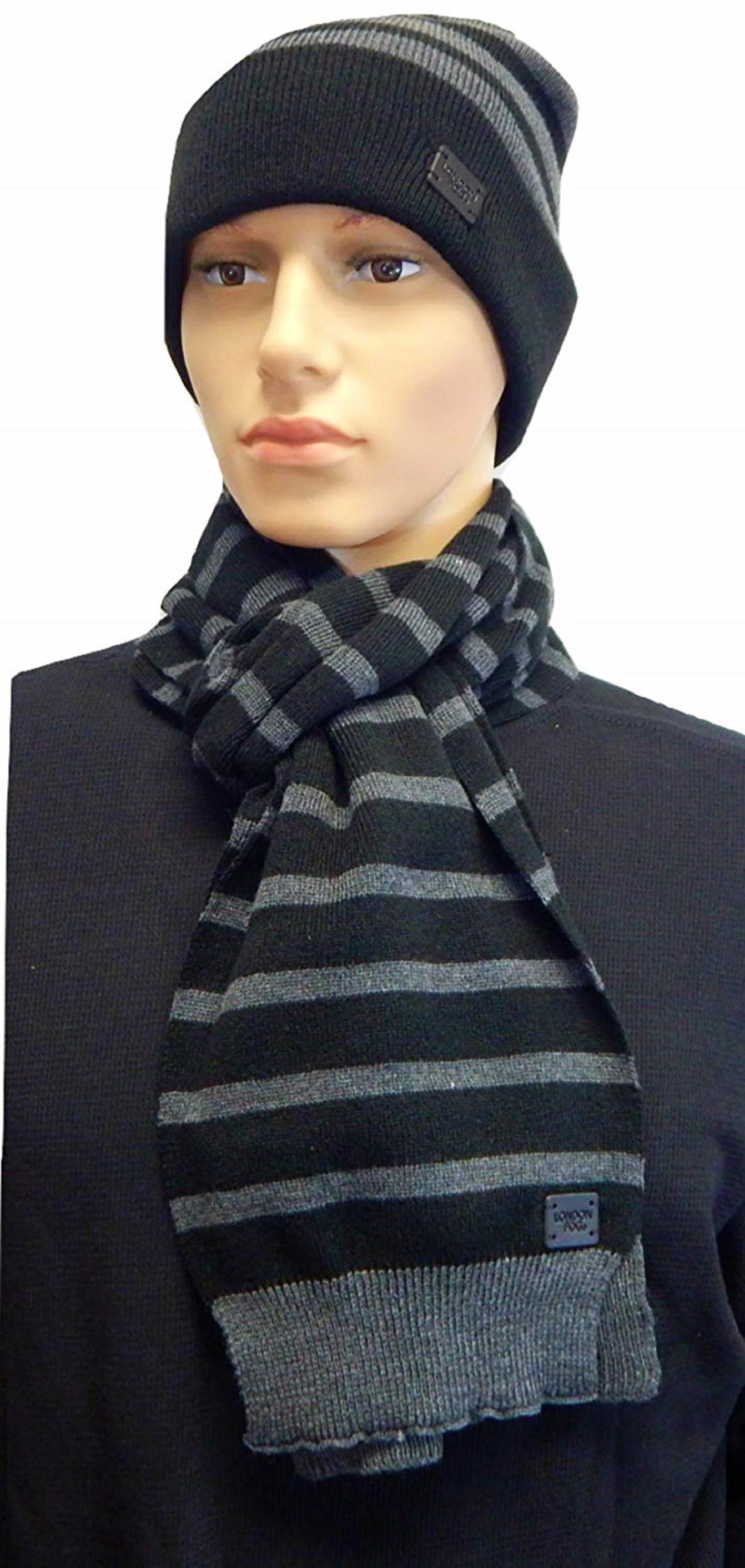 mens matching hat and scarf