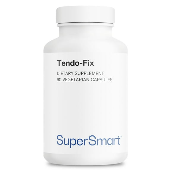 SuperSmart - Tendo-Fix 750 mg per Day - Collagen (Type I, II, V, X) | Non-GMO & Gluten Free - 90 Vegetarian Capsules