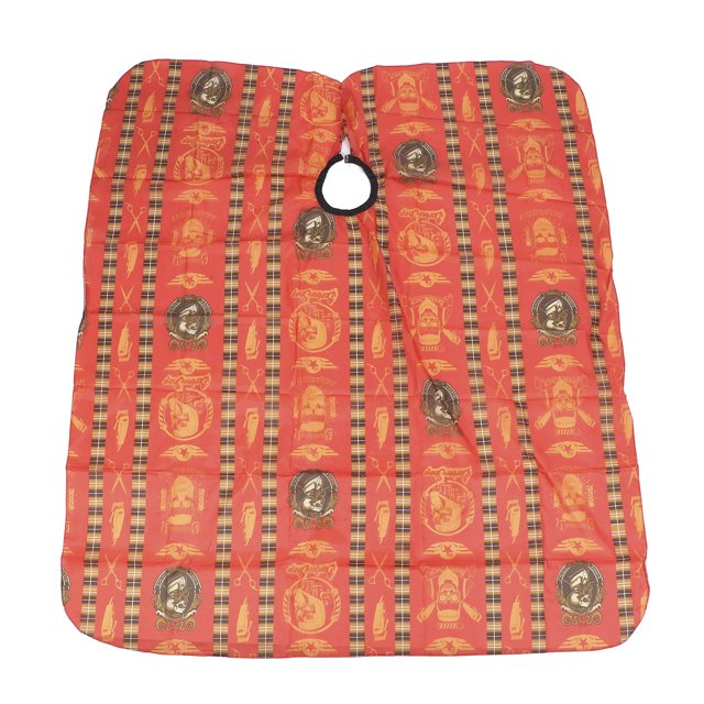 Capa de corte de pelo cómoda, suave, impermeable, de tela más lisa, para peluquería, hogar