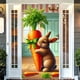thumbnail image 5 of pstuiky Cortina de puerta de Pascua adecuada para grandes suministros de fiesta decoración de pared de jardín fondo de decoración navideña, 5 of 6
