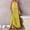 *Yellow, variant on ClodeEU Women's Halter Neck Tiered Maxi Dress,Casual Flowy A-Line Sundress Beige,Women's Plus L